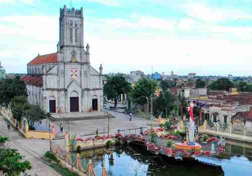 Nhà thờ Vỉ Nhuế Nam Định – Giáo phận Hà Nội