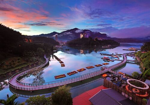 Thắng cảnh hồ Nhật Nguyệt Đàm Đài Loan, vẻ đẹp của chốn bồng lai tiên cảnh
