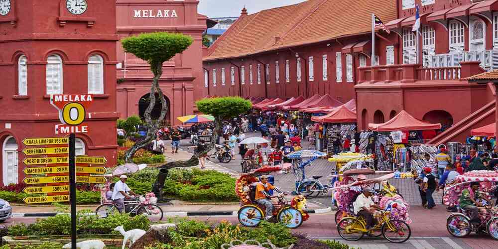 Thành cổ Malacca Malaysia